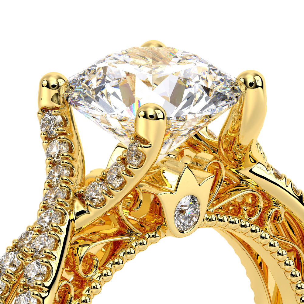 Venetian-5003r-14k Yellow Gold Round