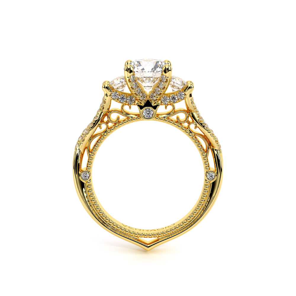 Venetian-5079r-18k Yellow Gold Round