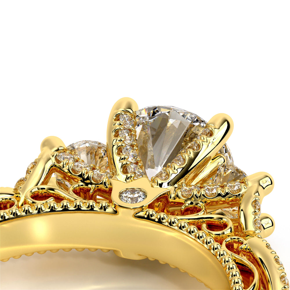 Venetian-5079r-14k Yellow Gold Round