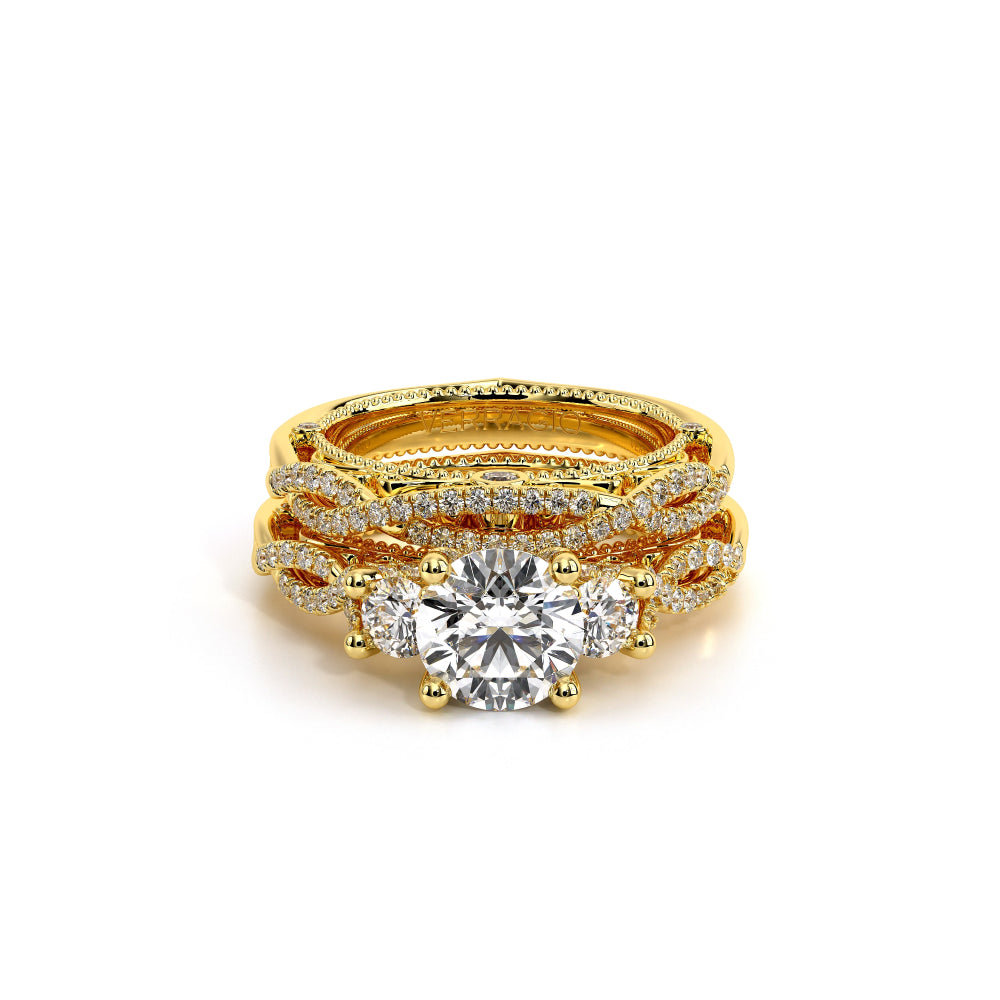 Venetian-5079r-14k Yellow Gold Round