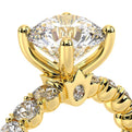 Renaissance-950R27-18K Yellow Gold Round