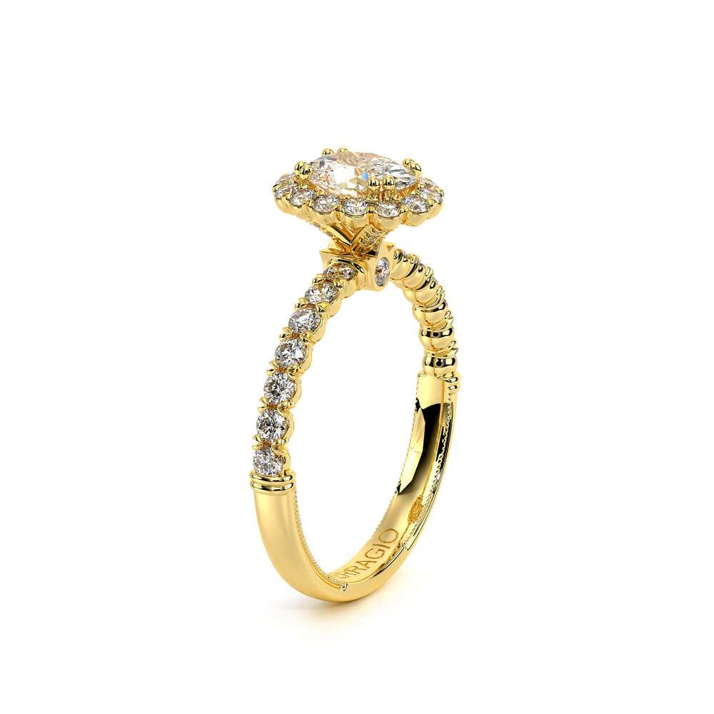 Renaissance-954OV18-18K Yellow Gold Oval