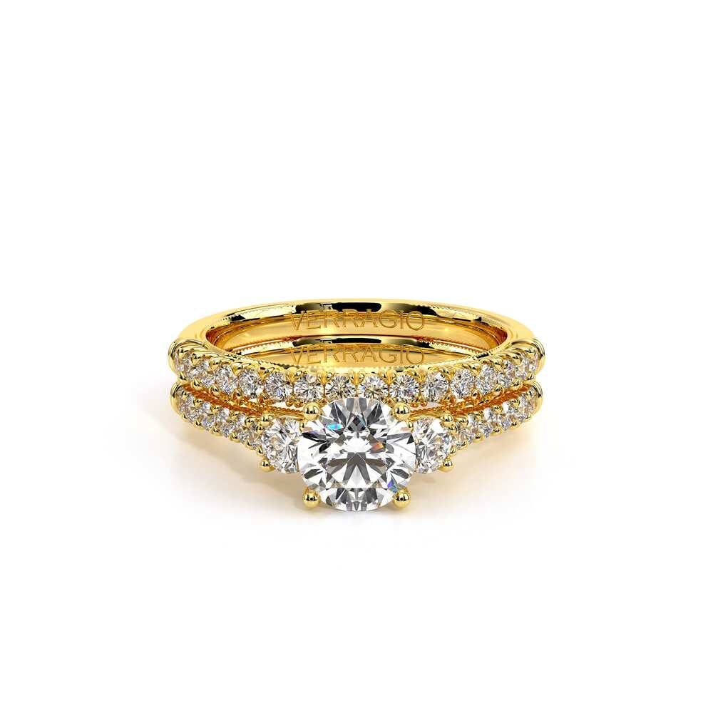Renaissance-956R15-14K Yellow Gold Round
