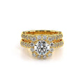 Venetian-5080cu-14k Yellow Gold Cushion