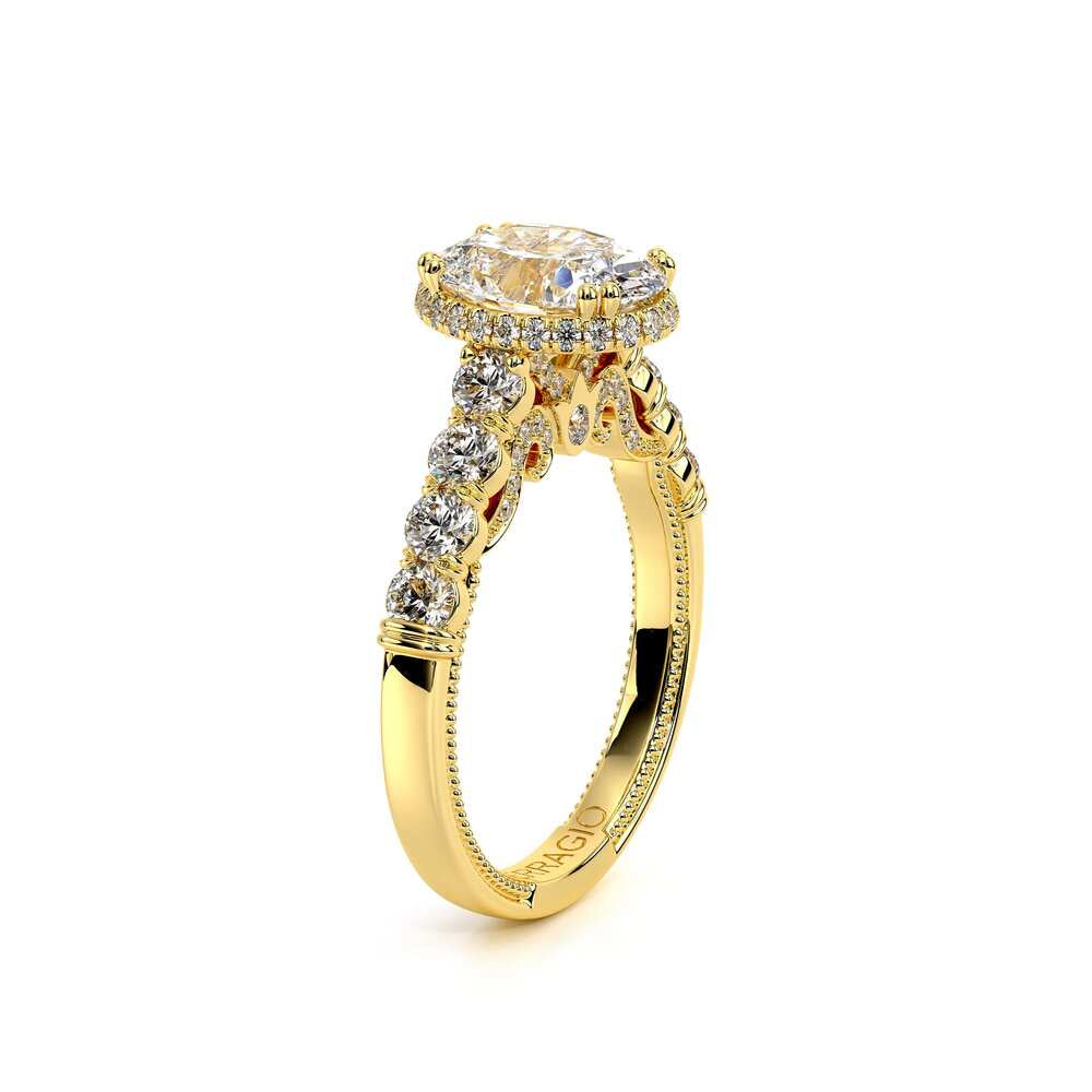 Insignia-7100ov-18k Yellow Gold Oval