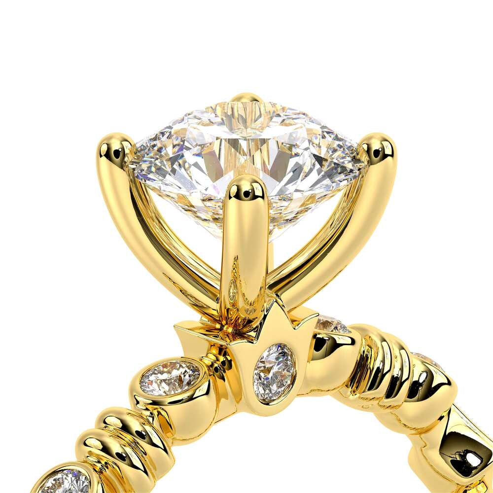 Renaissance-973-R-14k Yellow Gold Round