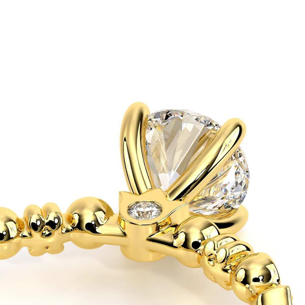 Renaissance-973-R-14k Yellow Gold Round