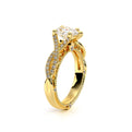 Venetian-5003pear-18k Yellow Gold Pear