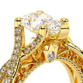 Venetian-5003pear-18k Yellow Gold Pear