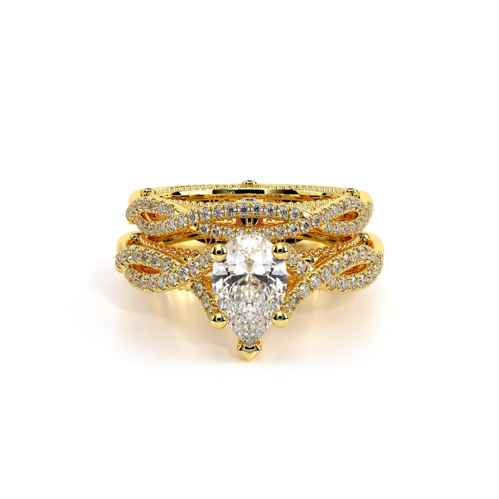 Venetian-5003pear-14k Yellow Gold Pear
