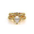 Venetian-5003pear-18k Yellow Gold Pear
