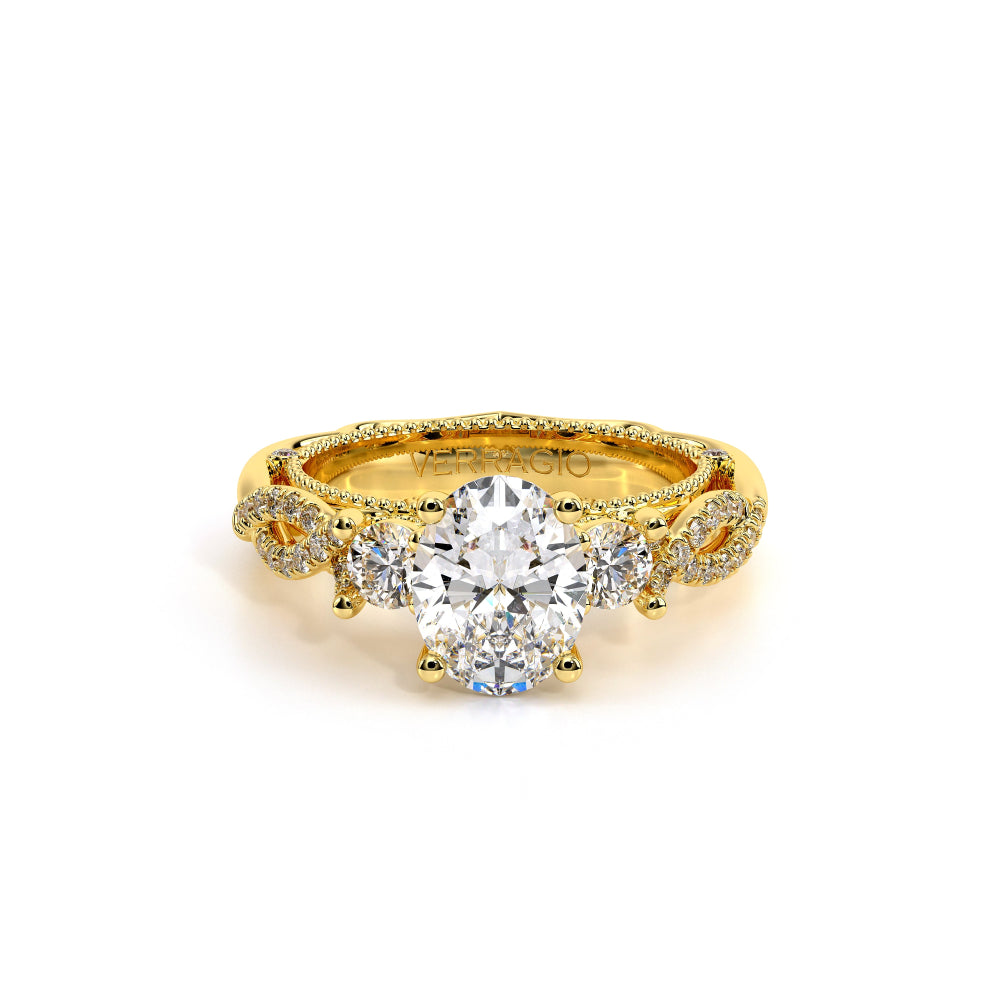 Venetian-5013ov-18k Yellow Gold Oval