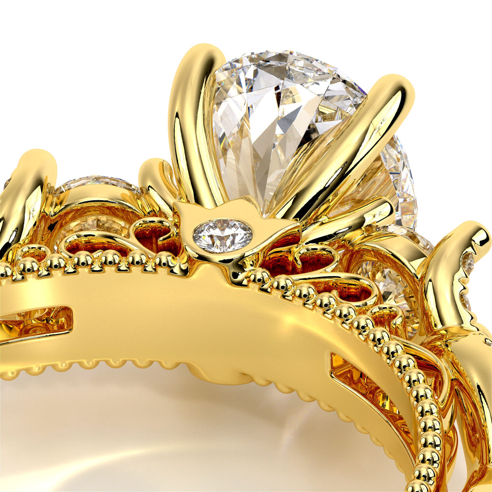 Venetian-5013ov-14k Yellow Gold Oval