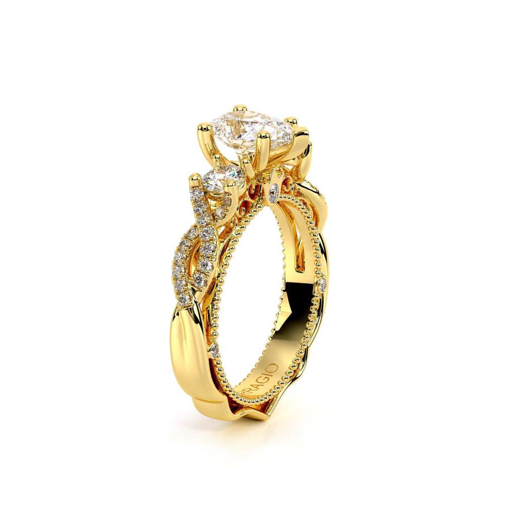 Venetian-5013pear-18k Yellow Gold Pear