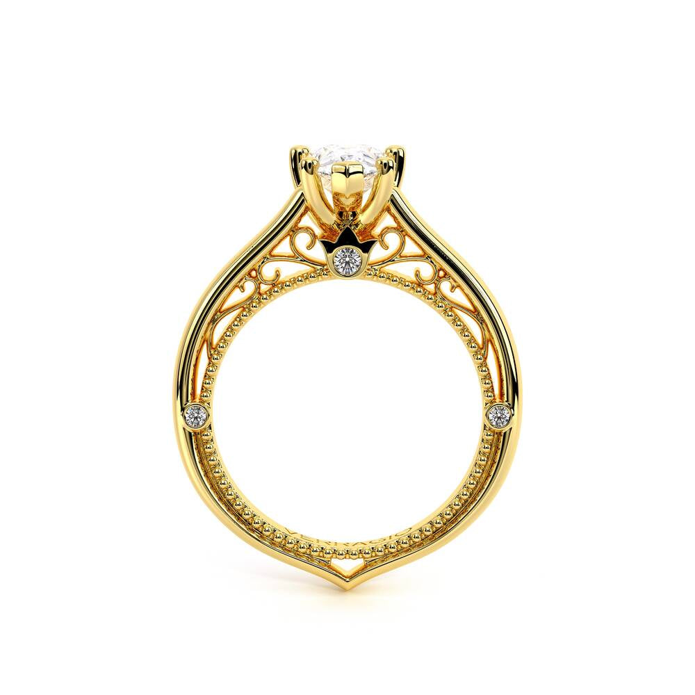 Venetian-5047pear-18k Yellow Gold Pear