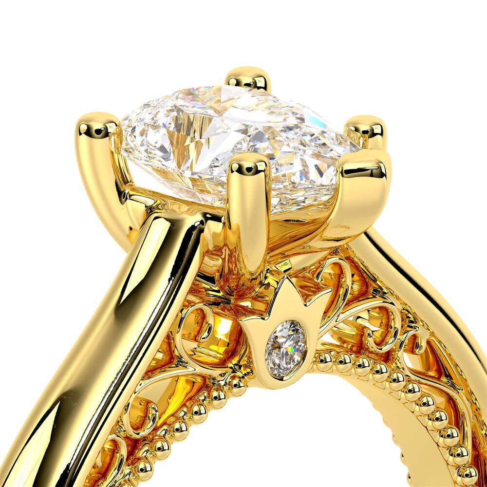 Venetian-5047pear-18k Yellow Gold Pear