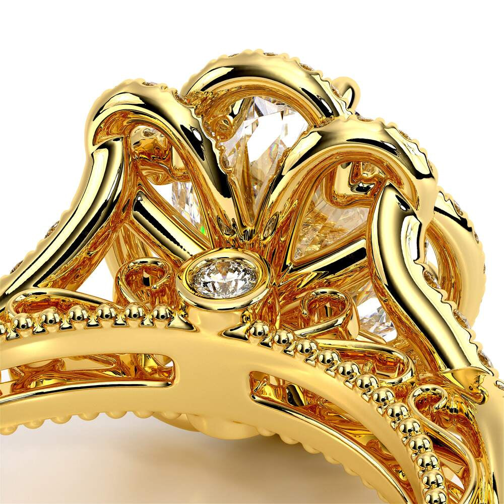 Venetian-5051ov-18k Yellow Gold Oval