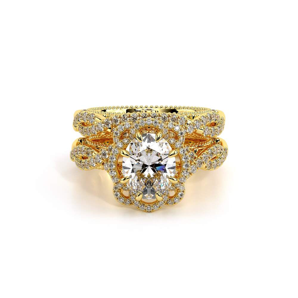 Venetian-5051ov-18k Yellow Gold Oval