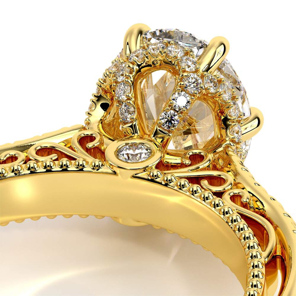 Venetian-5052ov-18k Yellow Gold Oval
