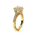 Venetian-5061p-18k Yellow Gold Princess