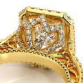 Venetian-5061p-18k Yellow Gold Princess