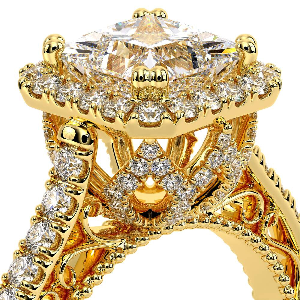 Venetian-5061p-18k Yellow Gold Princess