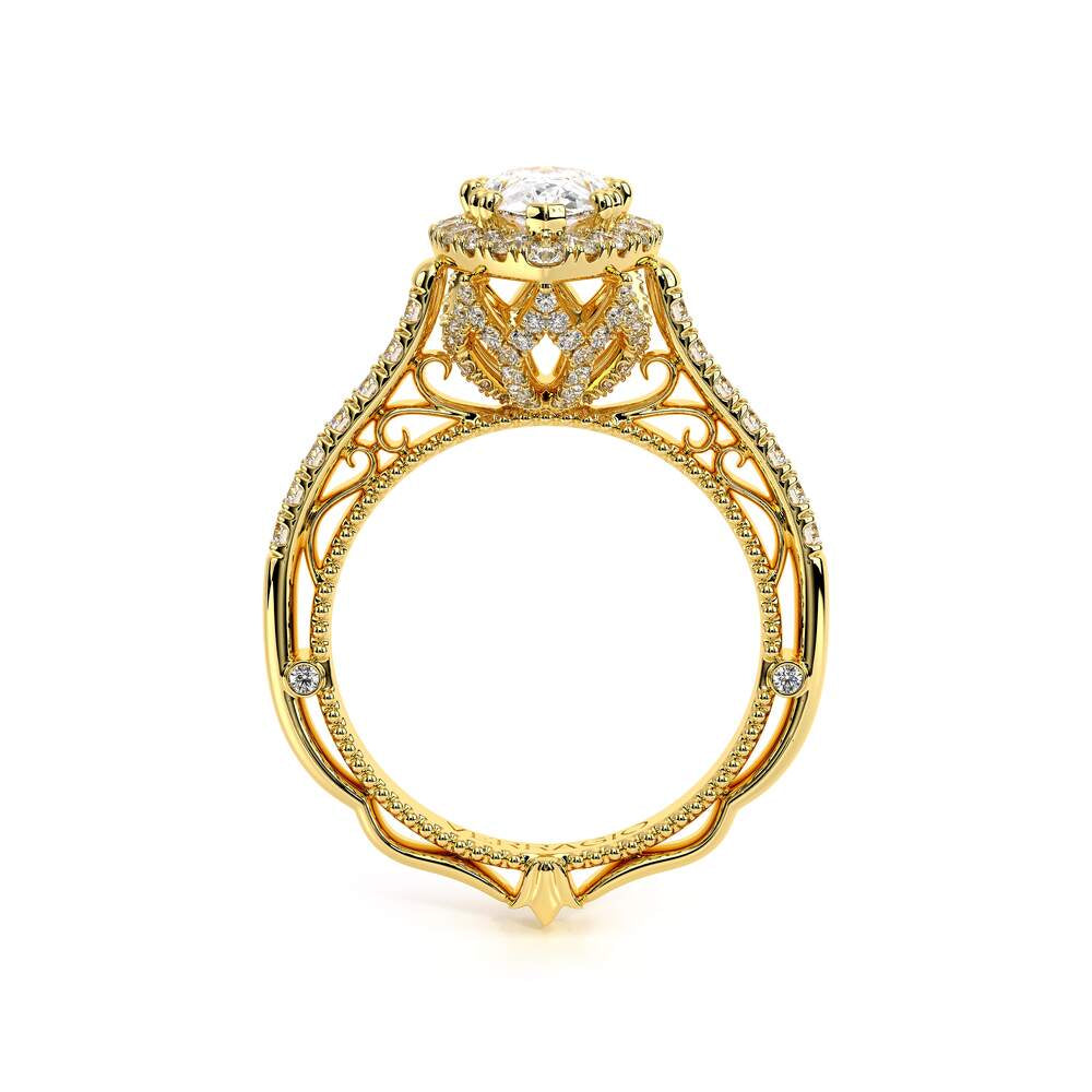Venetian-5061pear-14k Yellow Gold Pear