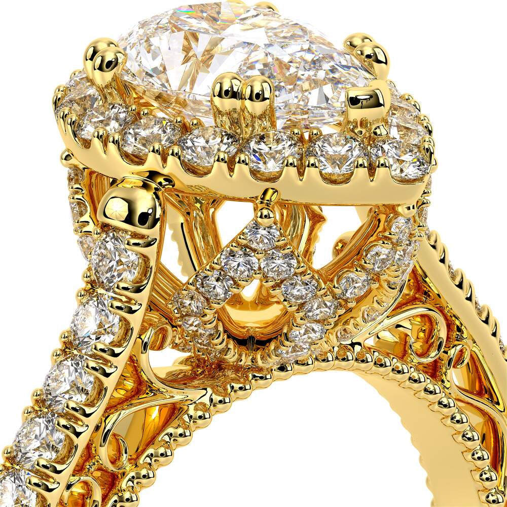 Venetian-5061pear-14k Yellow Gold Pear