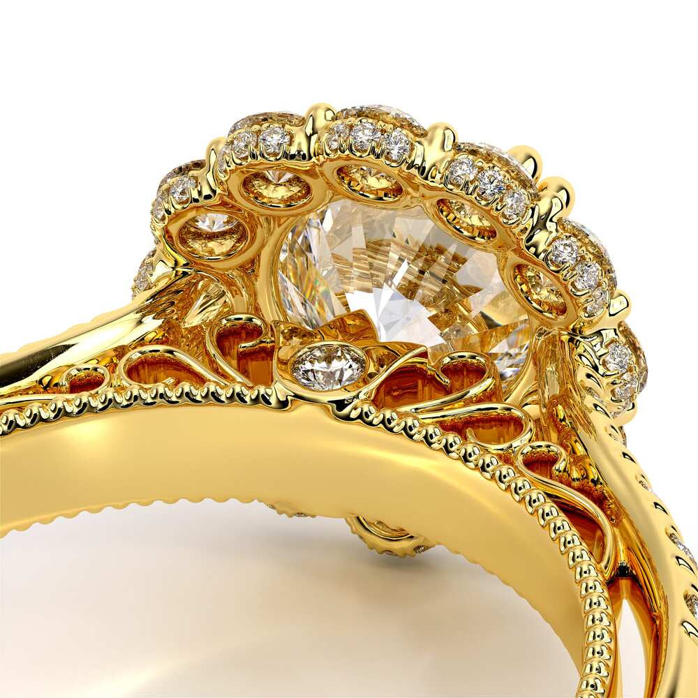 Venetian-5080r-14k Yellow Gold Round