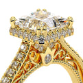 Venetian-5081p-18k Yellow Gold Princess