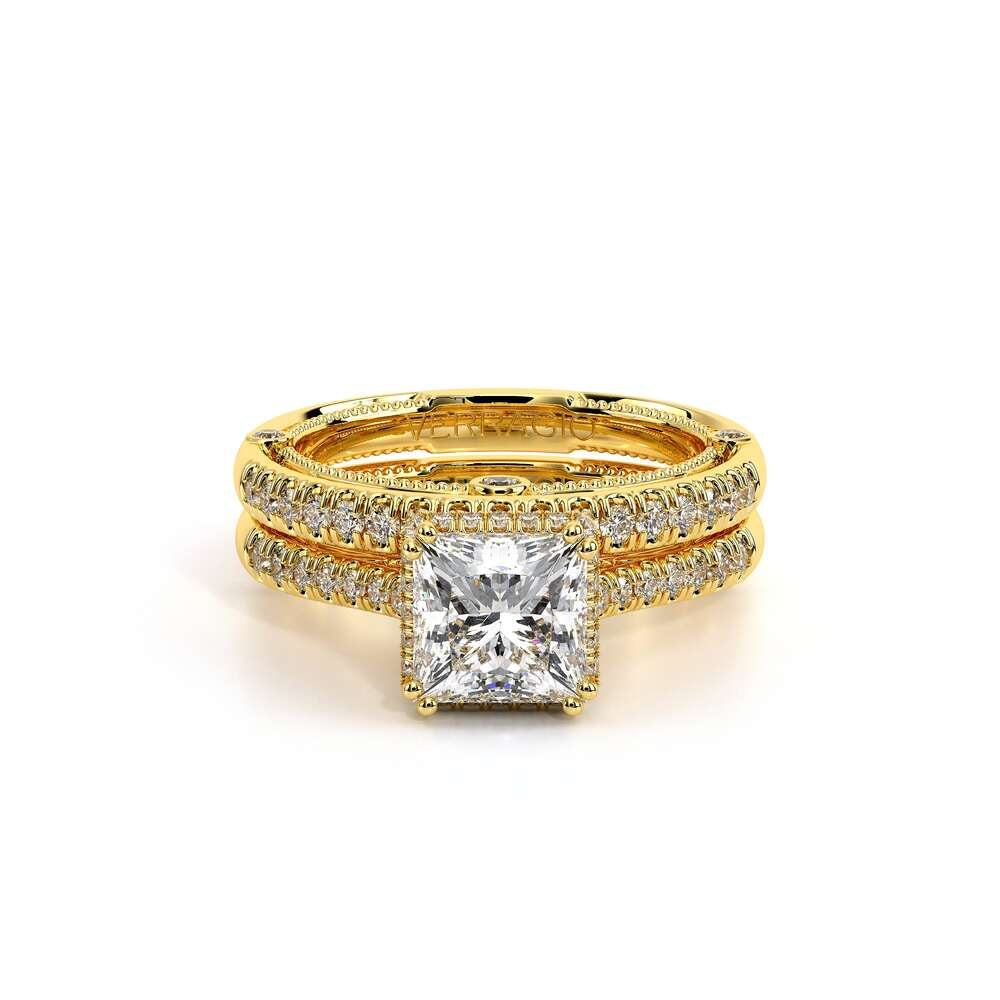 Venetian-5081p-14k Yellow Gold Princess