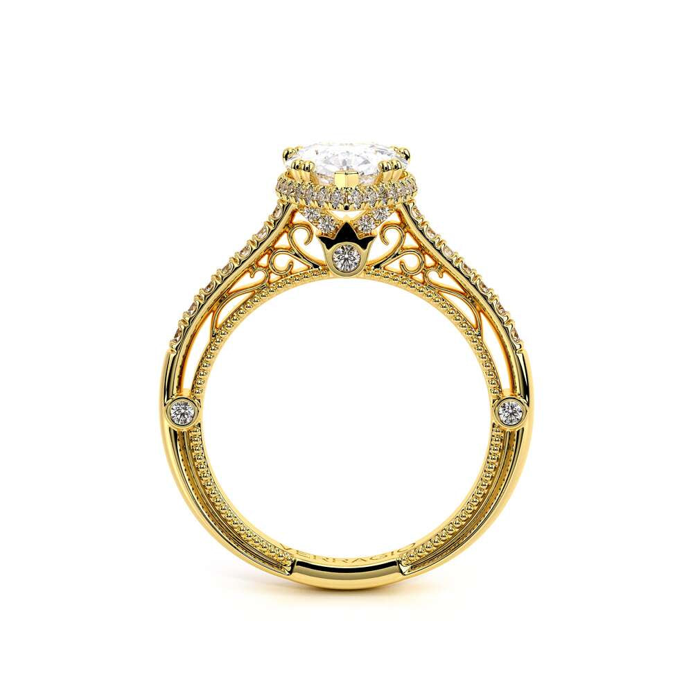 Venetian-5081-14k Yellow Gold Pear