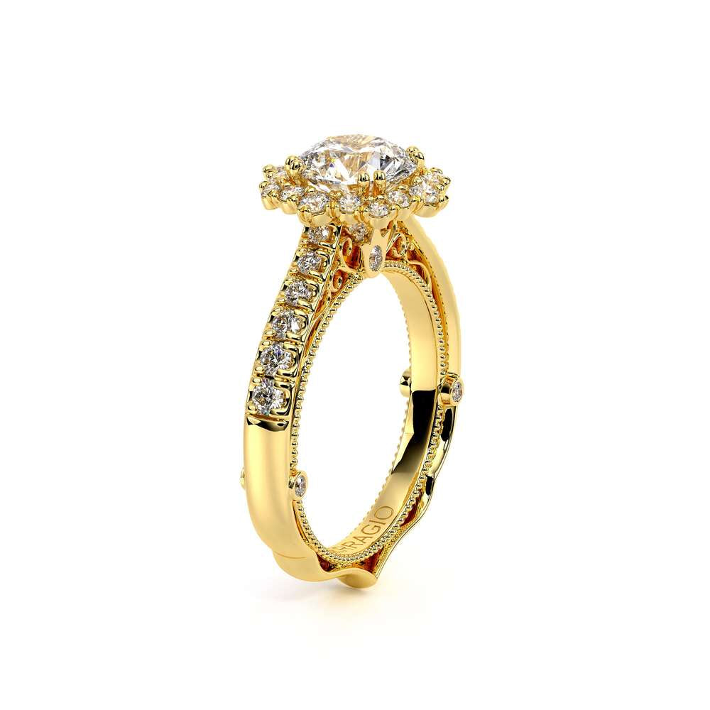 Venetian-5083r-14k Yellow Gold Round