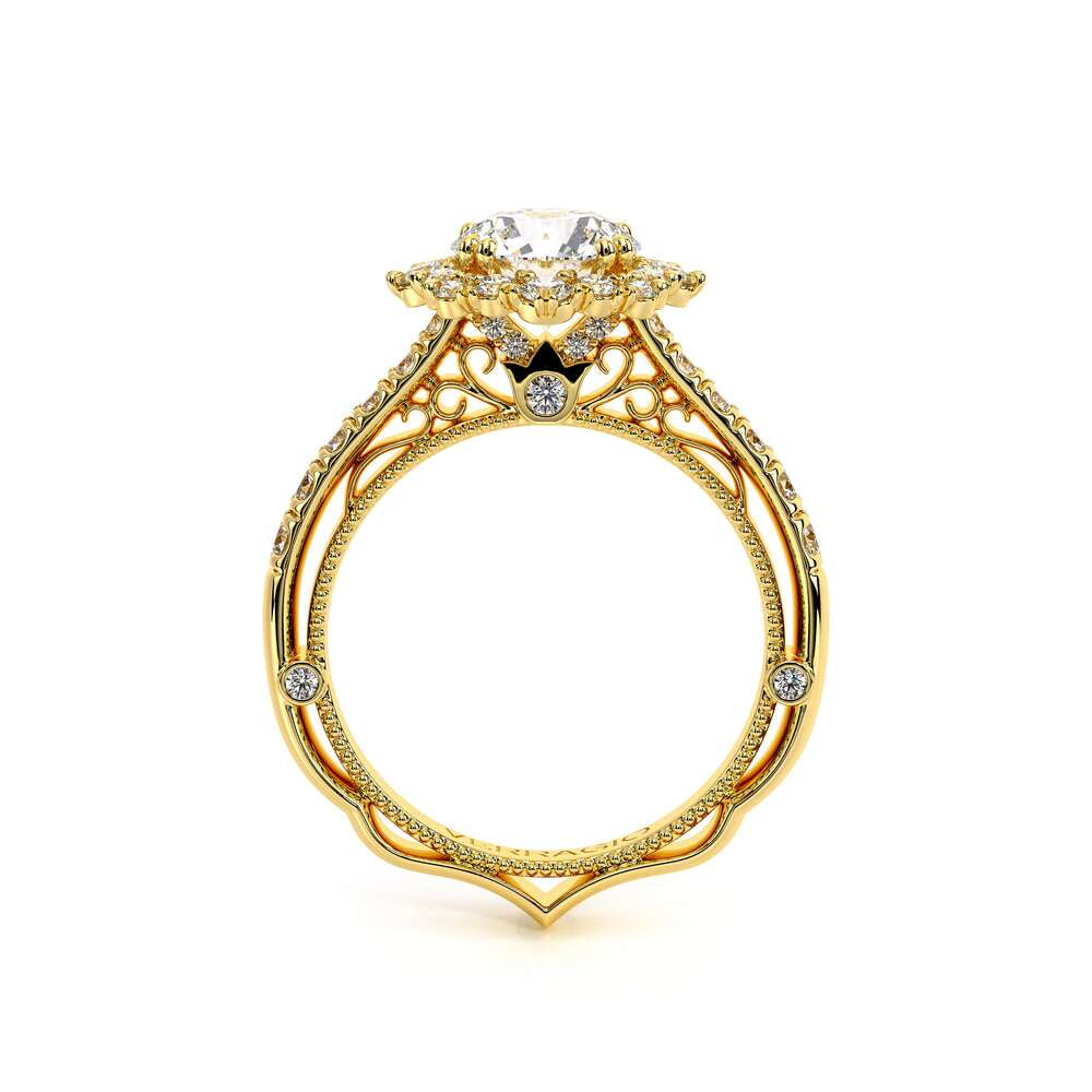 Venetian-5083r-14k Yellow Gold Round