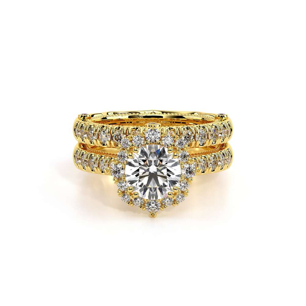 Venetian-5083r-14k Yellow Gold Round