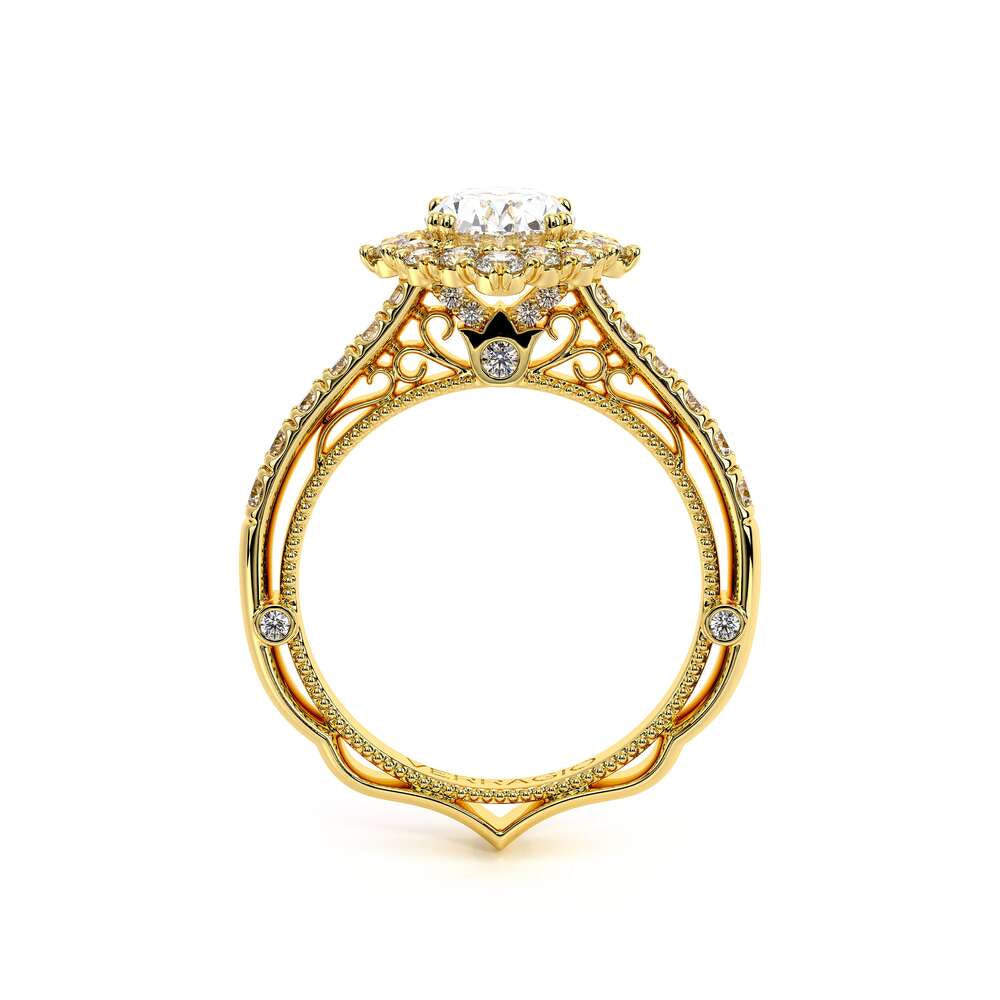 Venetian-5083ov-18k Yellow Gold Oval