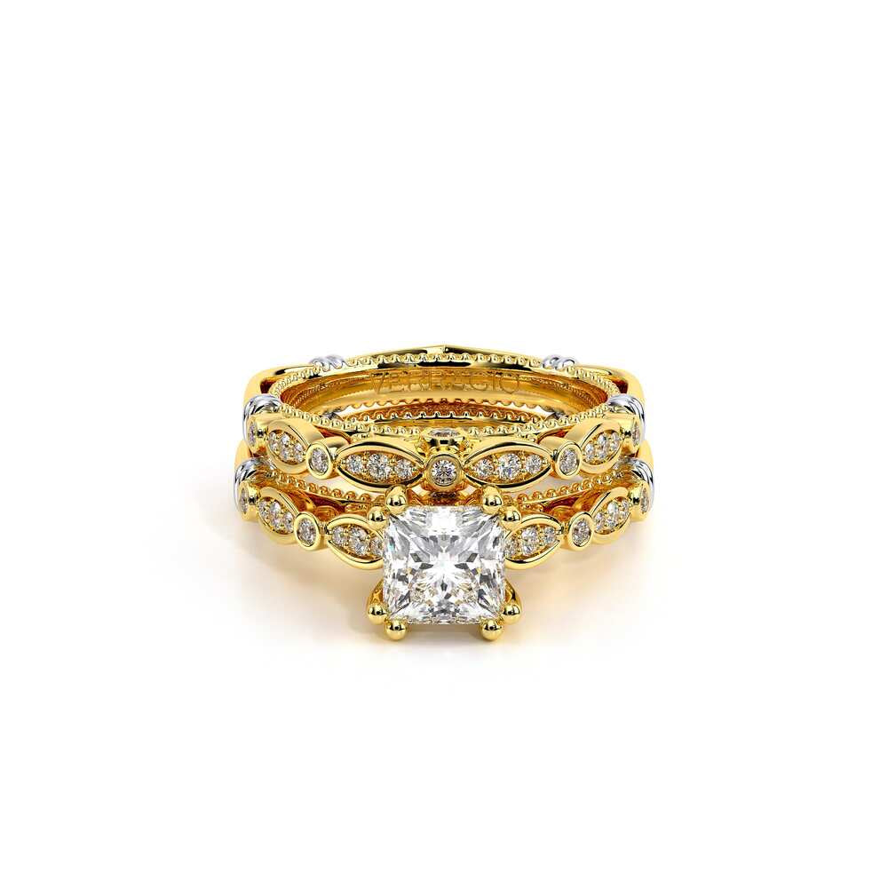 Parisian-100p-18k Yellow Gold Princess