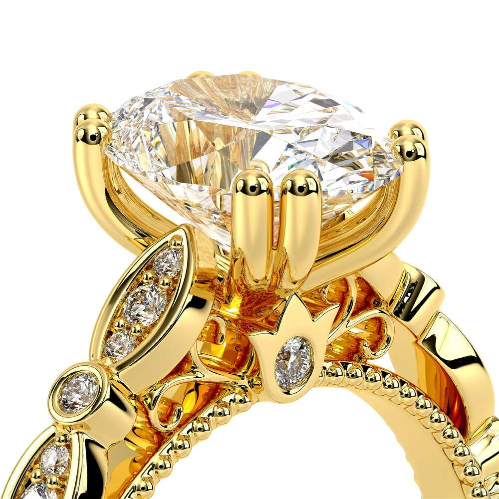 Parisian-100ov-18k Yellow Gold Oval