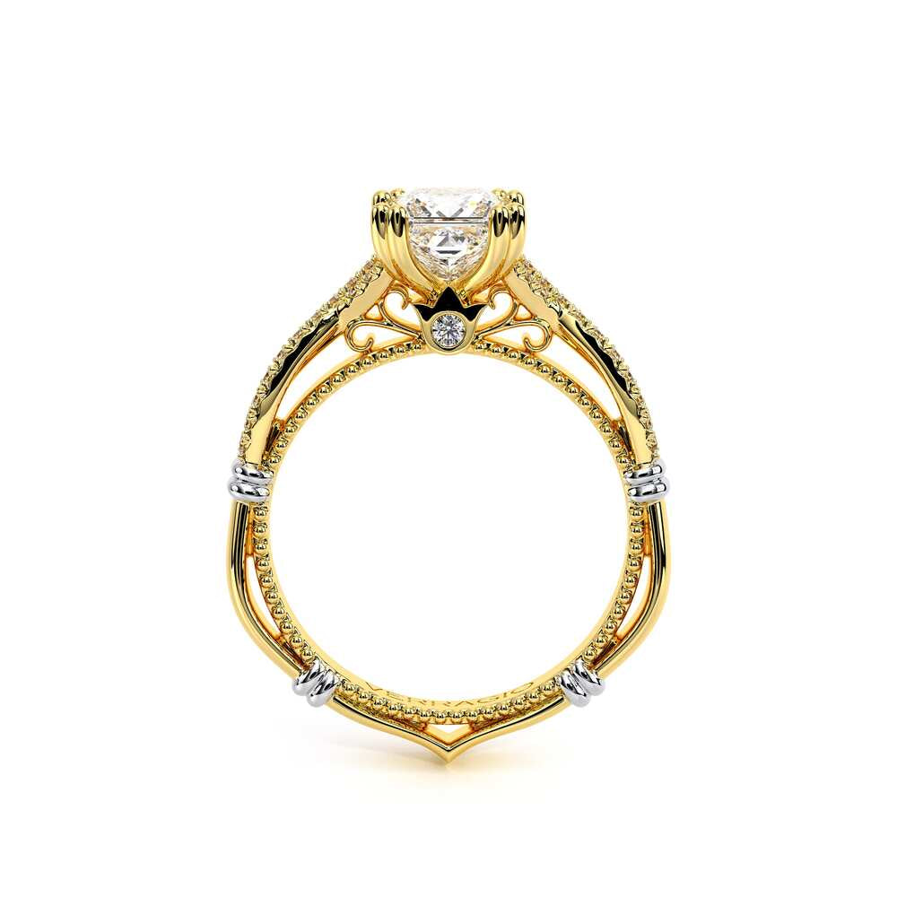 Parisian-105p-18k Yellow Gold Princess