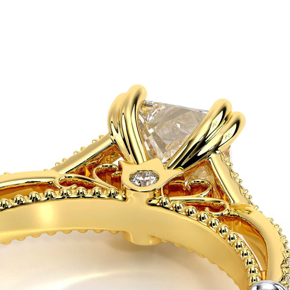Parisian-105p-14k Yellow Gold Princess