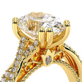 Parisian-105ov-14k Yellow Gold Oval