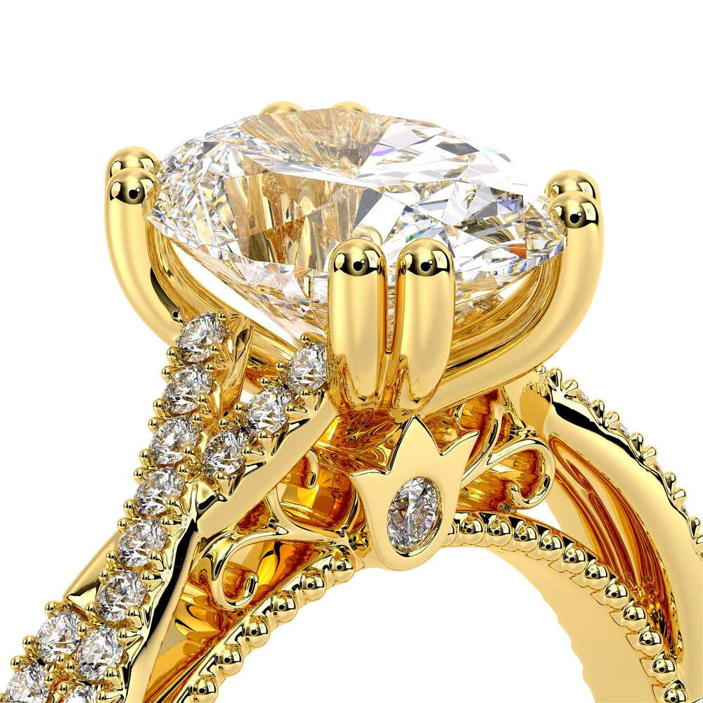 Parisian-105ov-18k Yellow Gold Oval
