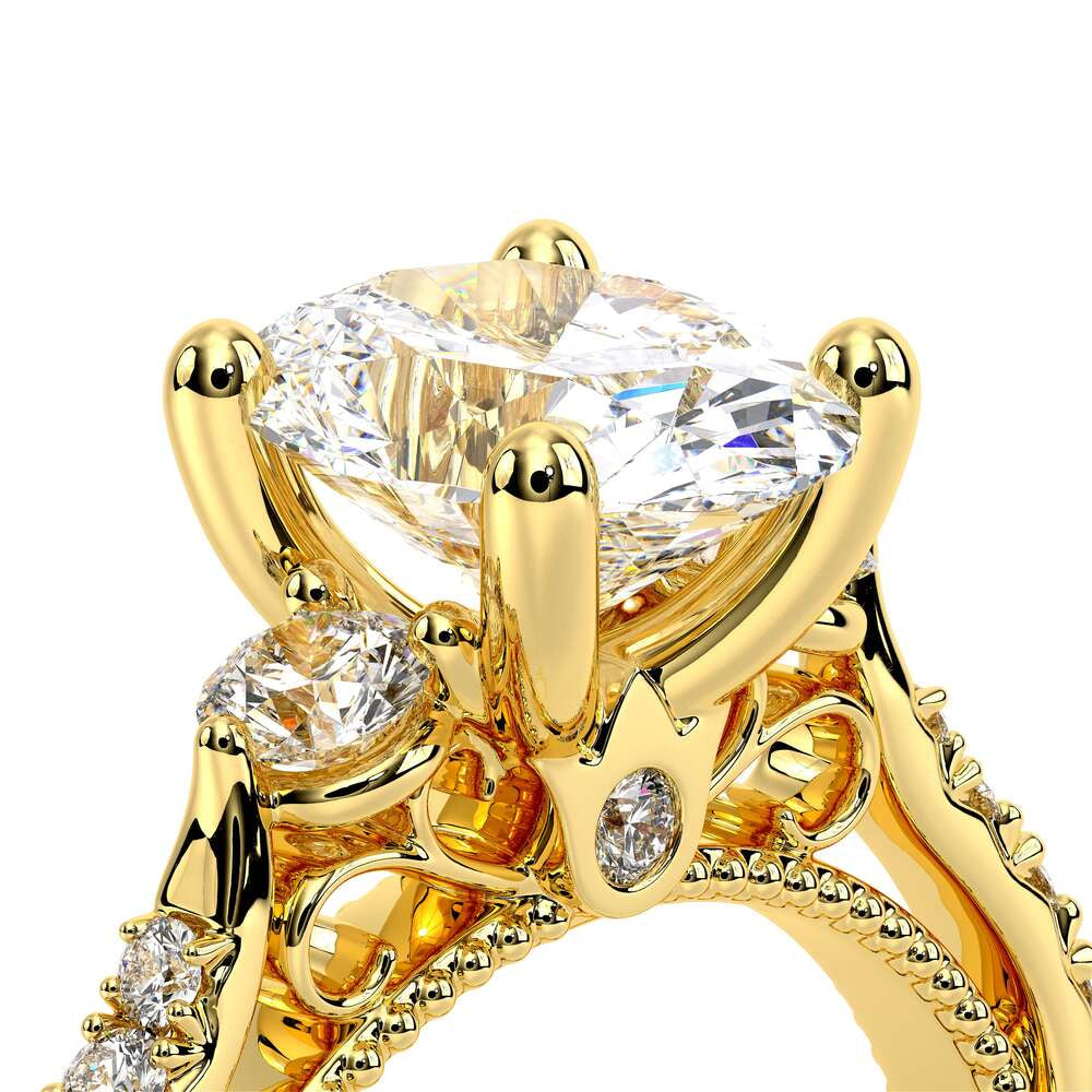 Parisian-124ov-14k Yellow Gold Oval