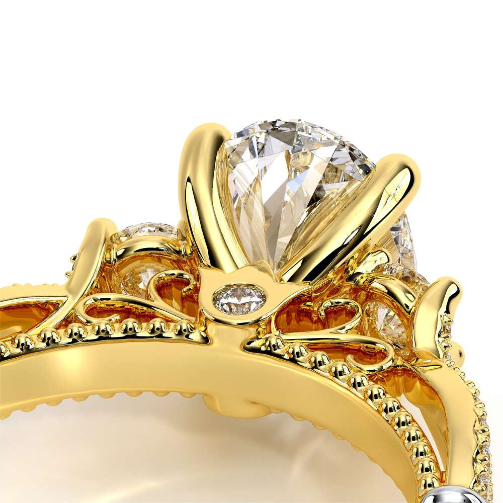 Parisian-129ov-14k Yellow Gold Oval