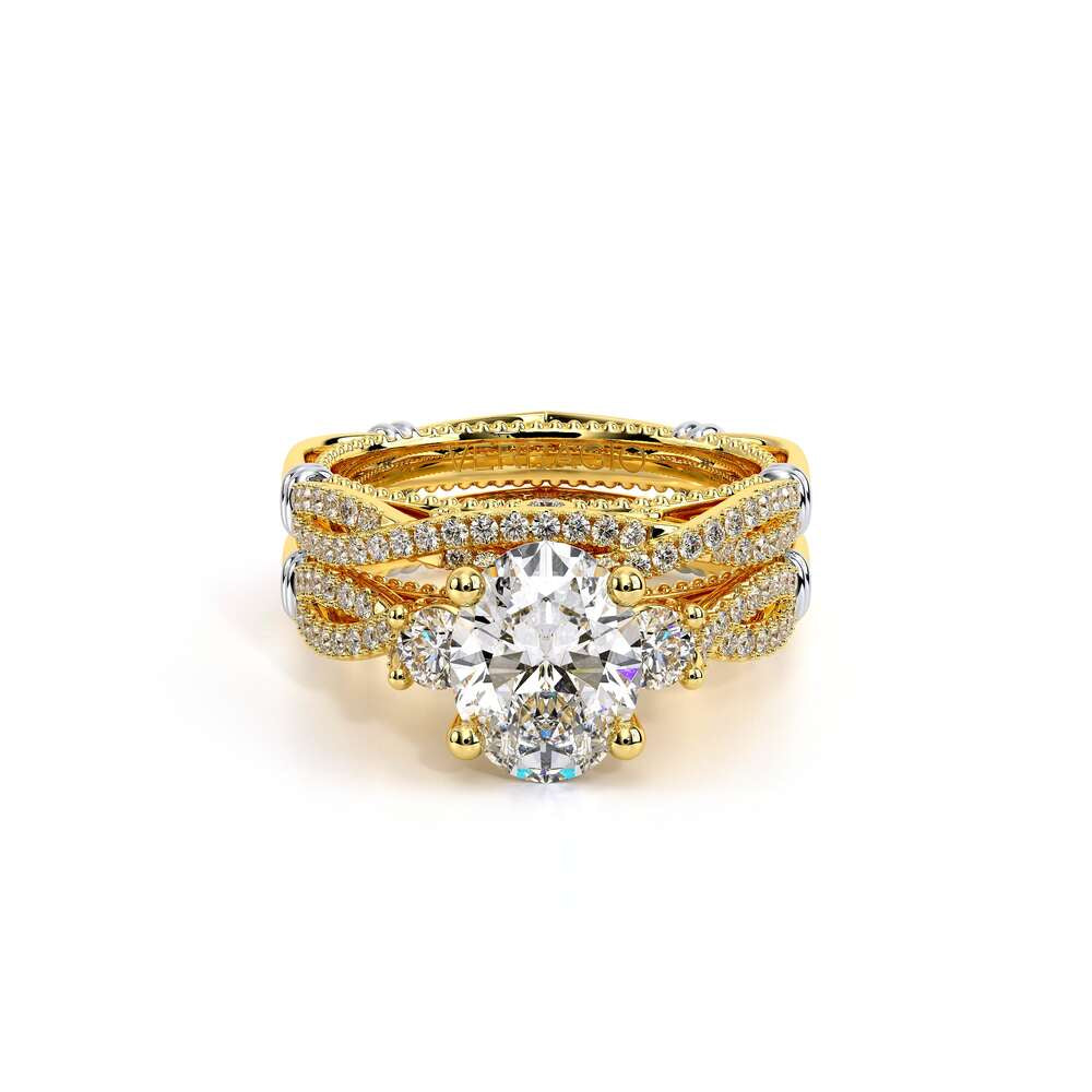 Parisian-129ov-14k Yellow Gold Oval