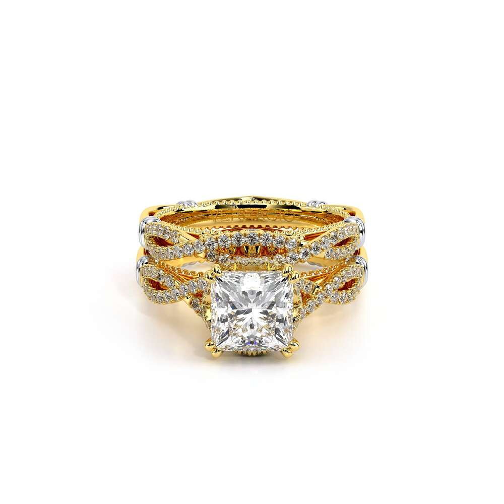 Parisian-153p-14k Yellow Gold Princess