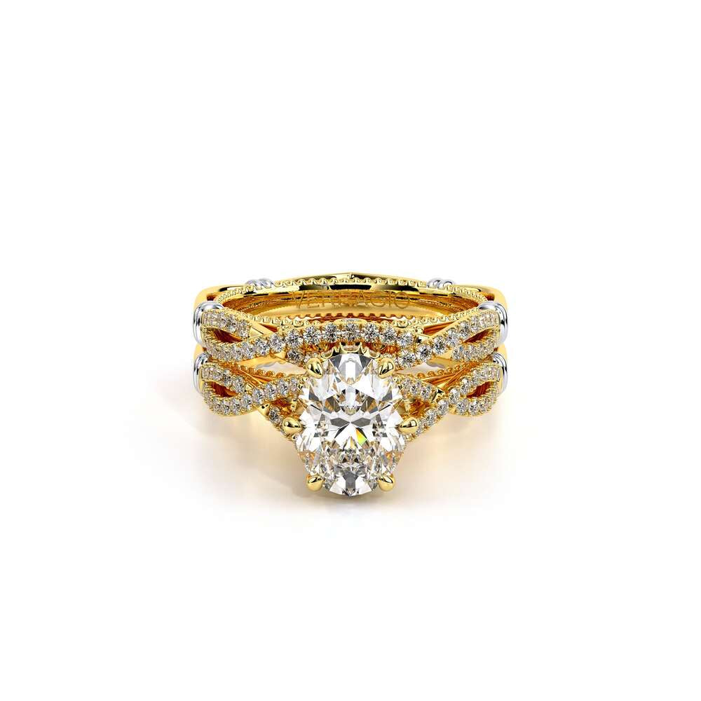 Parisian-153ov-18k Yellow Gold Oval