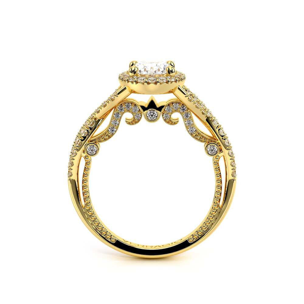 Insignia-7070ov-18k Yellow Gold Oval