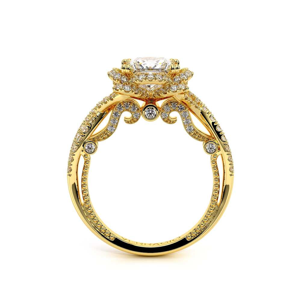 Insignia-7087p-14k Yellow Gold Princess