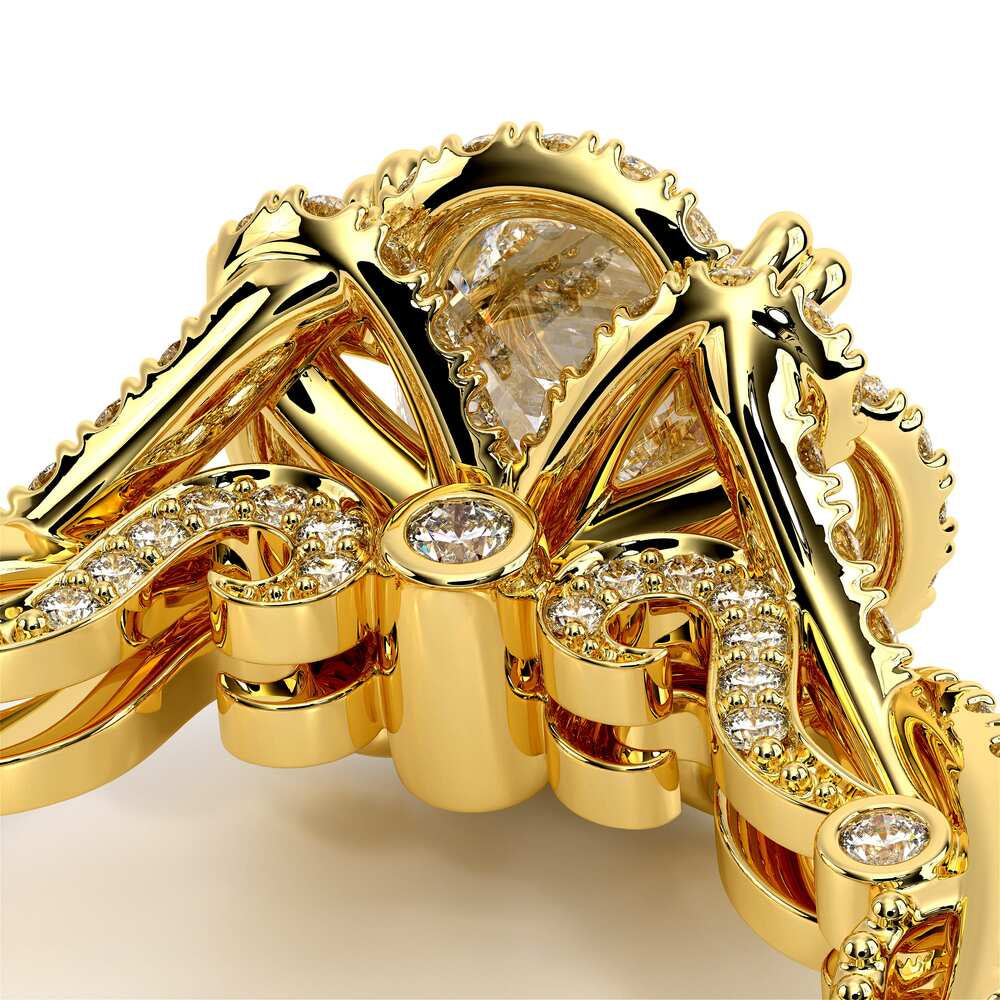 Insignia-7087p-18k Yellow Gold Princess